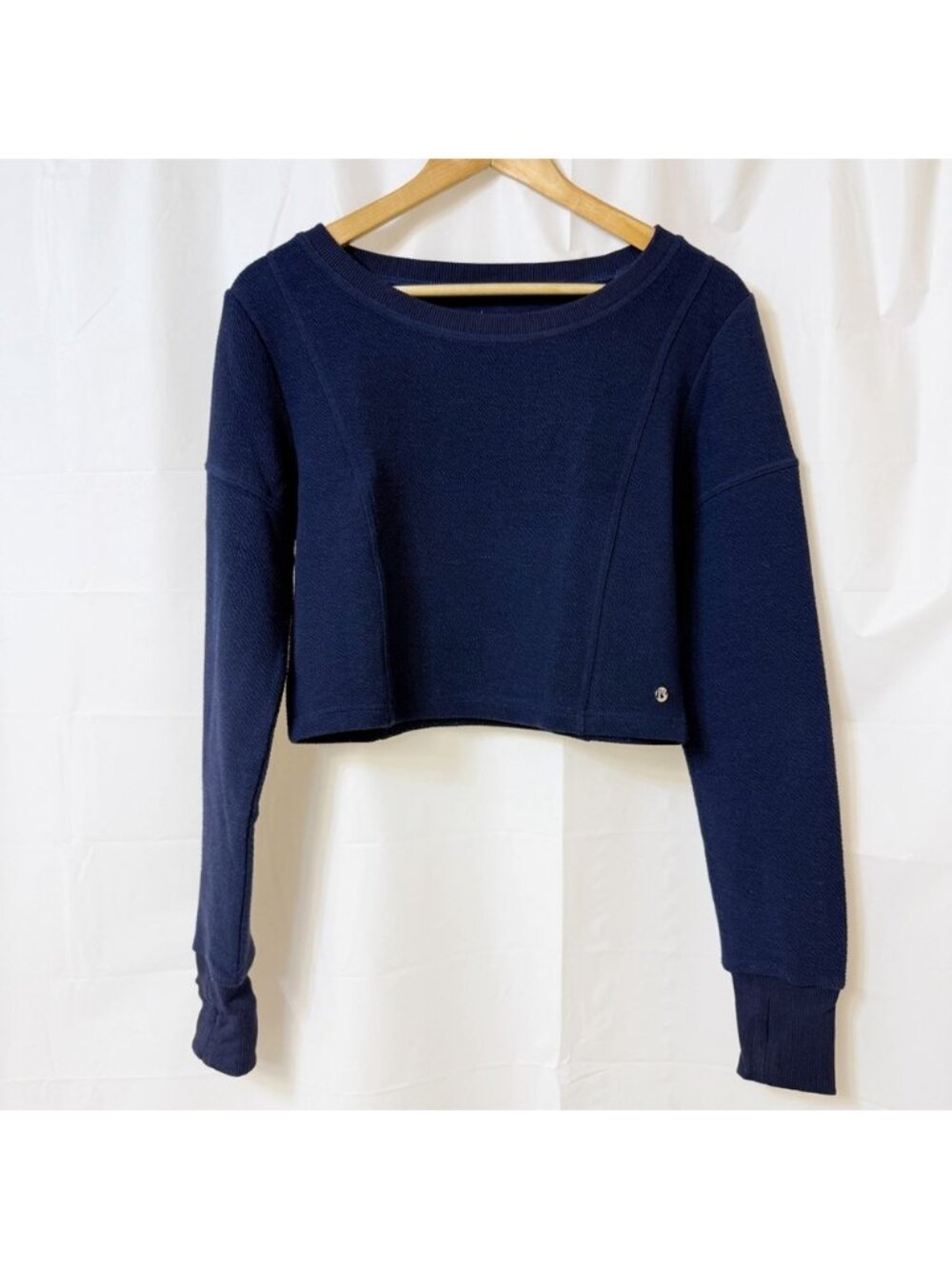 Buffbunny Collection Goal Digger Pullover Sweatshirt CEO Blue Medium